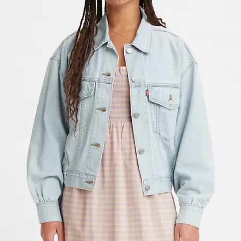SCRUNCHIE TRUCKER JACKET
